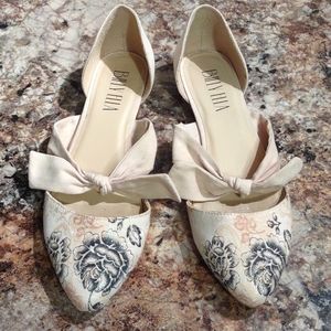 Billy Ella Floral D'Orsay Flats